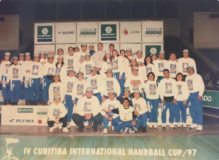 Equipe da IV Curitiba International Handball Cup, 1997